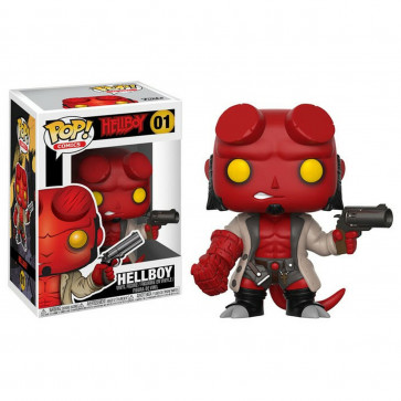 Funko Pop Hellboy No Horns #01 Vinyl Figure