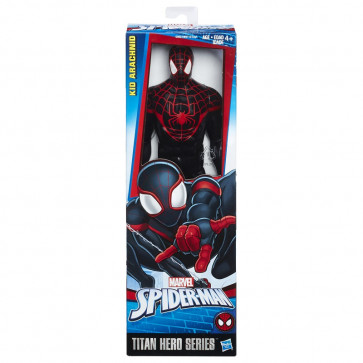 Marvel Ultimate Black Spider-Man Titan Hero Series Ultimate Spider-Man Figure