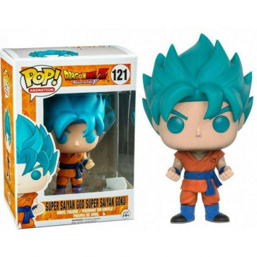 Funko Pop Super Saiyan God Super Saiyan Goku #121 Vinyl Figure